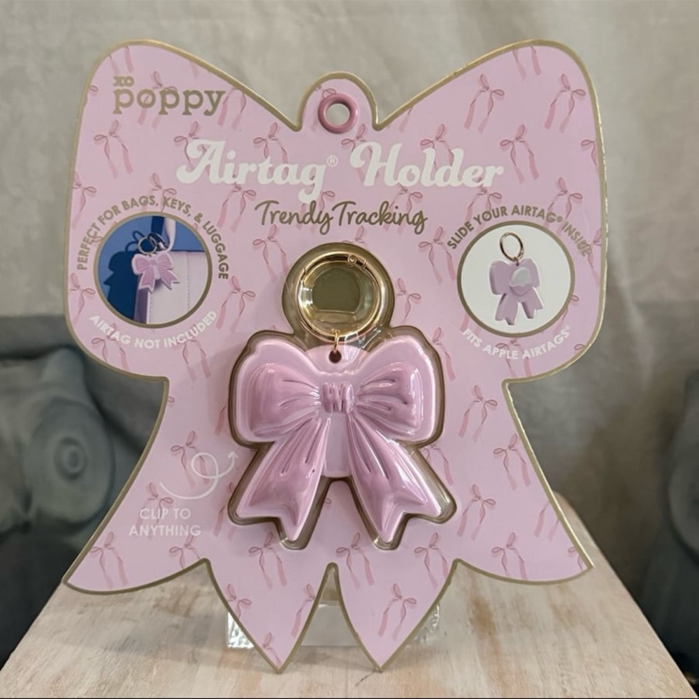⚡️XO Poppy AirTag Holder